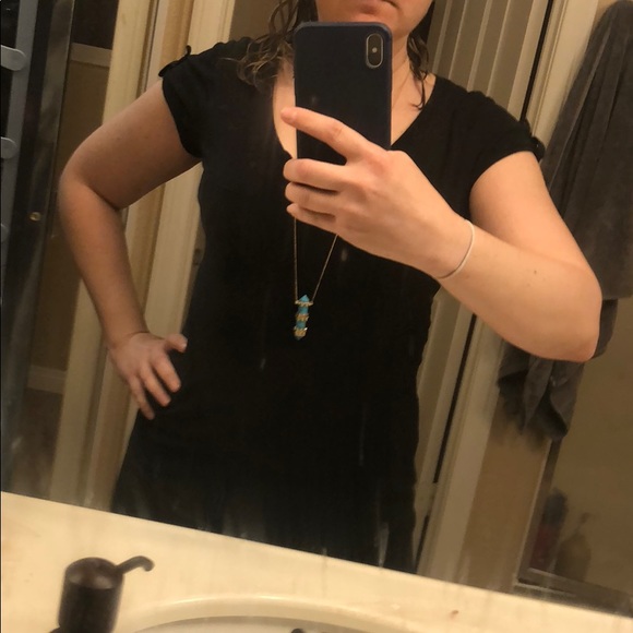 House of Harlow turquoise necklace - Picture 3 of 3